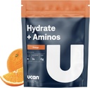 UCAN Hydrate + Aminos, Orange 20 Serviertasche, Keto, Sugar-Free Electrolyte + Muscle Recovery, Essential Electrolytes + EAAs & BCAAs, Non-GMO, Vegan, für Läufer, Gym-Goers, Performance Athleten