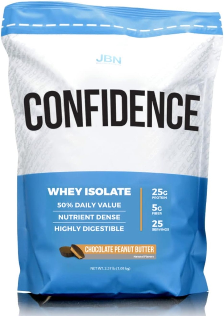 Poudre isolante de lactosérum de confiance (Beurre d'arachide chocolaté, 25)