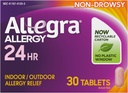 Allegra Adult 24HR Antihistamin, 30 Tabletten, Fast-Acting Allergy Symptom Relief, 180 mg