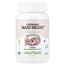 Maxi Health Chewable Digest - Natürliche Verdauungsenzyme mit Bromelain und Calcium- Quick-Acting - 90 Chewables - Kosher - Unterstützt gesunde Verdauung und gemeinsamen Komfort für Männer & Frauen