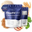 1MD Nutrition FiberFitMD - für Potent Digestive & Cardiovascular Support - Health Supplement für Damen und Herren - High Fiber Powder - 30 Tage