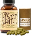 Die Leber Pille 120 Kapseln - Kräuter-Lebensmittel reinigen Detox & Reparieren Pillen mit Burdock Root, Milchdistel, Rosmarin und Flax Seed - Non-GMO, Organic, und natürliche Leber Detox Pillen für Männer und Frauen