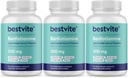 Benfotiamin 300mg (180 vegetarische Kapseln) (60x3) No Stearates - No Silicon Dioxide - Vegan - Non GMO - Glutenfrei