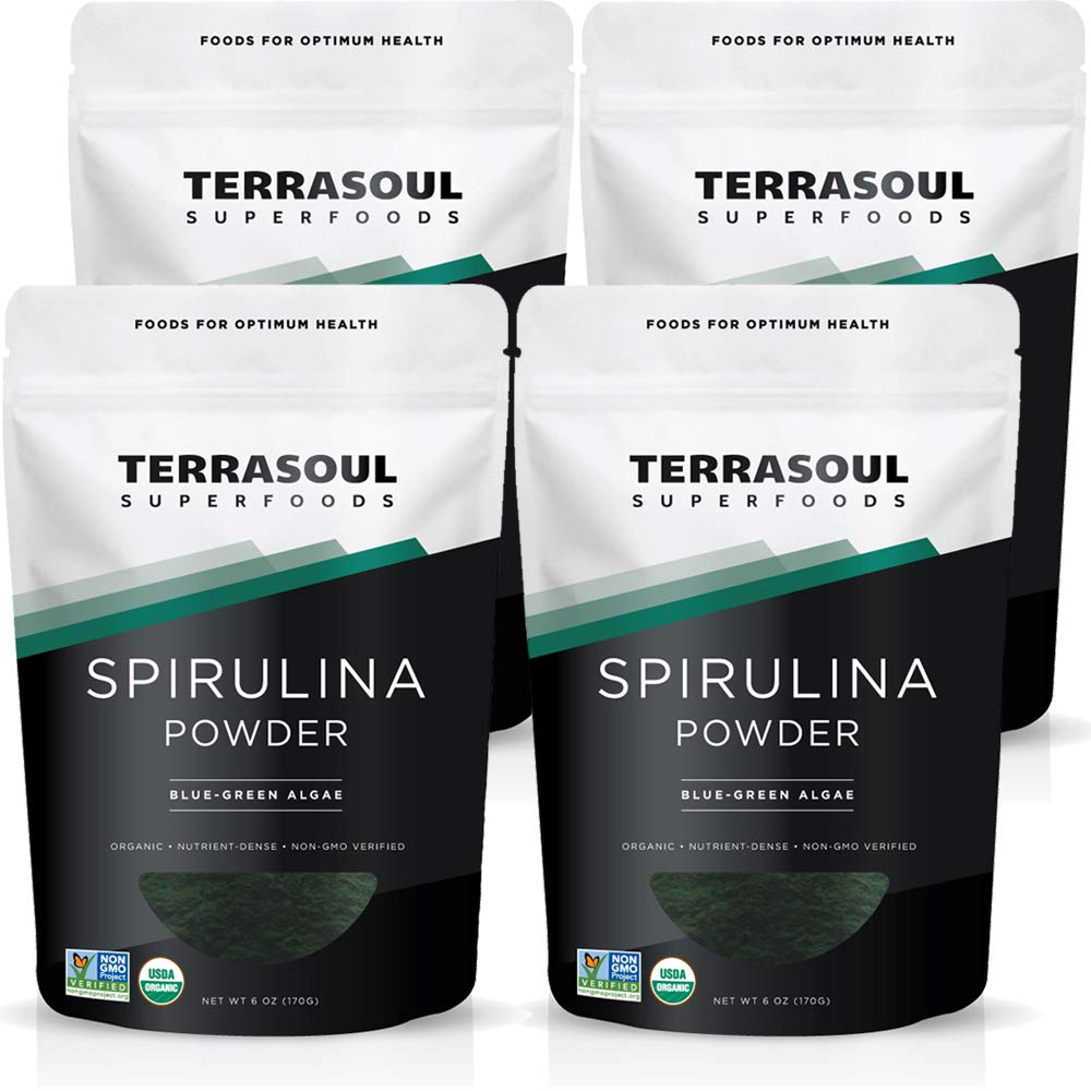 Terrasoul Superfoods Spirulina Powder (Organic), 24 Unzen
