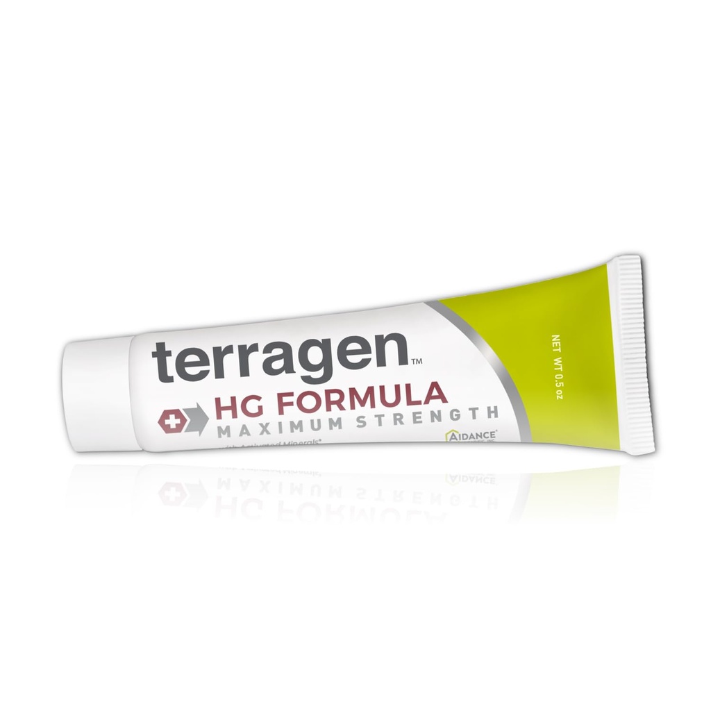 Terragen HG Formula MAX Genital Sores Cream von Terrasil, Schnell beruhigende natürliche Behandlung für effektive Ausbruchunterstützung für Männer und Frauen (14g)