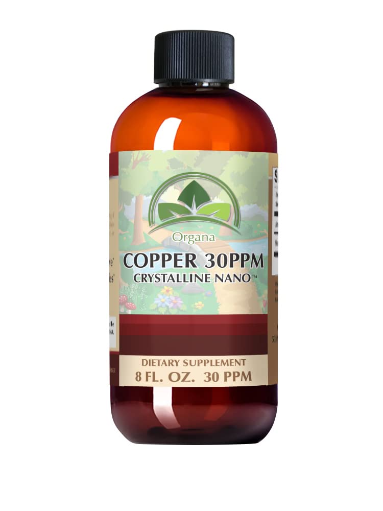 Organa Reine kristalline flüssige Kupfer Ergänzung - 30 PPM - Hohe Absorption Kupfer
