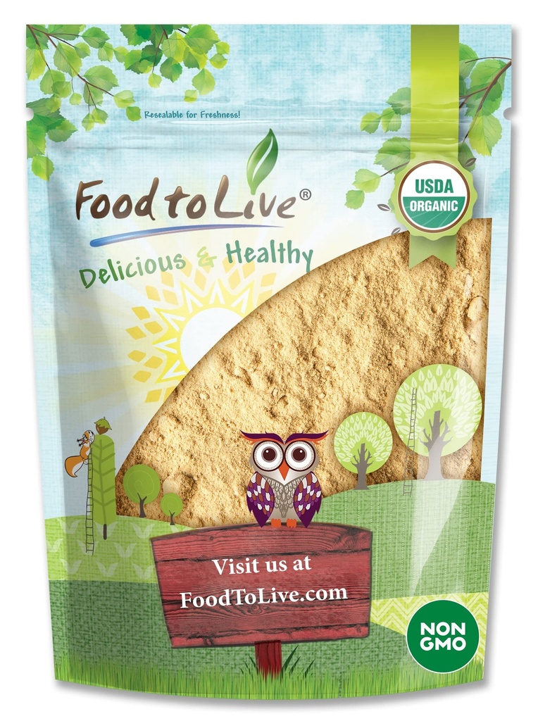 Lebensmittel zu leben Bio Maca Pulver, 4 Unzen Gelatinisiert, Non-GMO, Kosher, Vegan, Bulk