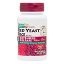 Natures Plus Kräuter-Aktive Rote Hefe Reis, erweiterte Freisetzung - 600 mg, 60 Mini Tabletten - Kräuter-Ergänzung - Vegan, Vegetarisch, Glutenfrei - 30 Servierungen