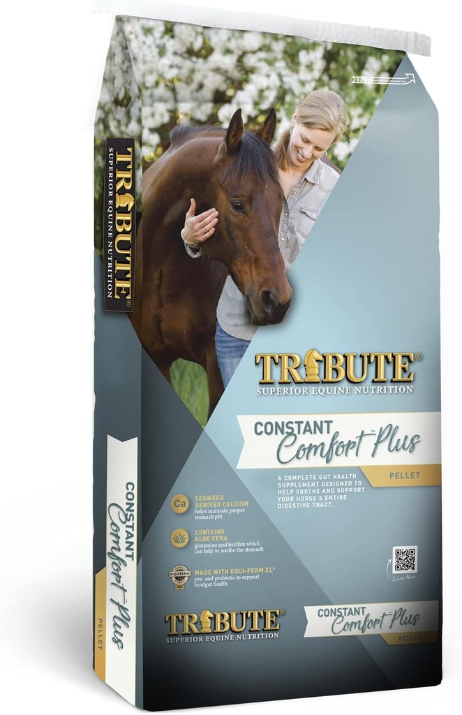 Constant Comfort Plus Topdress Gut Health Supplement für Pferde, 40 lb Tasche