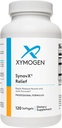 XYMOGEN SynovX Relief - Joint Support Supplement mit Boswellia Serrata Extract + Turmeric - Muskel- und Gelenkhilfeergänzungsmittel - Vegan, Glutenfrei und Non GMO (120 Softgels)