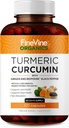 Curcumine curcumine avec poivre noir BioPerine et gingembre - Fabriqué aux États-Unis - 120 Capsules végétariennes pour Absorption avancée, Support des articulations