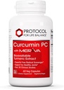 PROTOKOLL FÜR LIFE BALANCE Curcumin PC - mit Phosphatidylcholin für Absorption - Gelenke Mobilität, Flexibilität und Immununterstützung - Kurkuma Supplement - Non-GMO & Halal - 60 Veg Kapseln