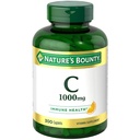 Nature's Bounty Vitamine C 1000mg, soutient la santé immunitaire et antioxydante, supplément vitamine C, 1 par jour, 300 Caplets végétariens