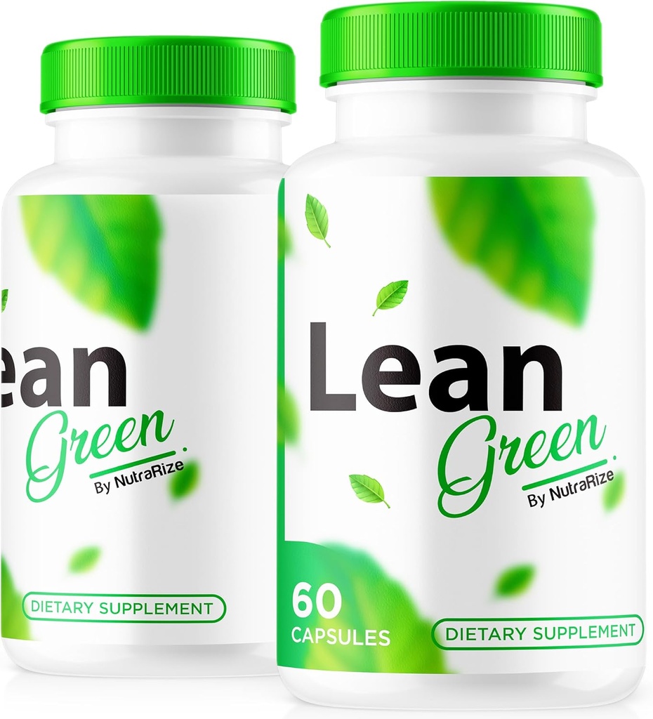 (2 Pack) Lean Green Weight Loss Pills - Natürlich unterstützt Active Lifestyle und Fitness, Premium Keto Pillen für nachhaltige Energie und Gesundheit, Lean Greens Formula, LeanGreen Official Review (120 Kapseln)