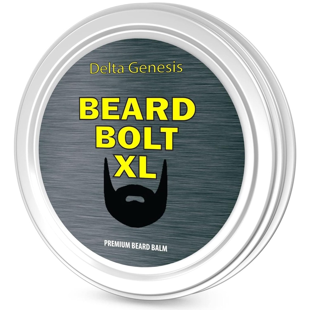 Bart Bolt XL | Styling and Conditioning Hair Produkt für Männer | Mustache und Bart Balm | Leave-in Conditioner mit Jojoba und Argan Öl | Stimulates Wachstum für maximale Volumen
