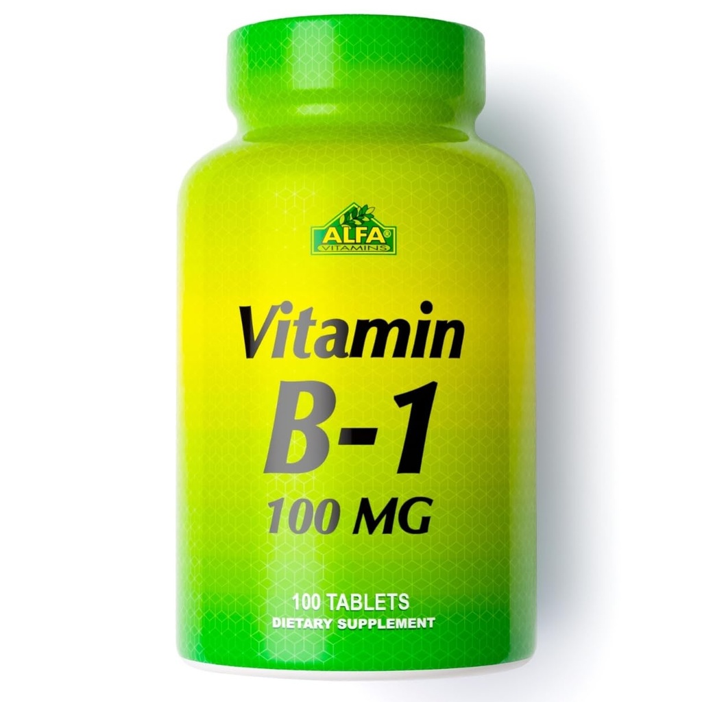 ALFA VITAMINS Vitamin B-1 100 Mg 100 Tabletten. Thiamin