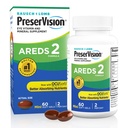 PreserVision AREDS 2 Augen Vitamine, #1 Augenarzt Empfohlene Marke, Lutein und Zeaxanthin Ergänzung mit Vitamin C, Vitamin E, Zink und Kupfer, 60 Weichgele (Minigels)