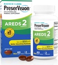 PreserVision AREDS 2 Augen Vitamine, #1 Augenarzt Empfohlene Marke, Lutein und Zeaxanthin Ergänzung mit Vitamin C, Vitamin E, Zink und Kupfer, 60 Weichgele (Minigels)