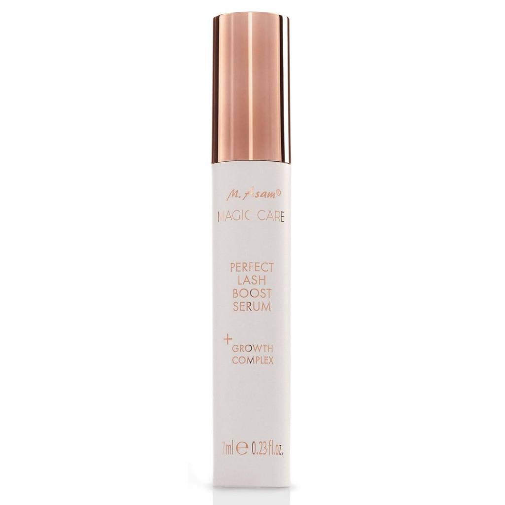 M. Asam MAGIC CARE Perfect Lash Boost Serum (0.23 Fl Oz), Wimpern Serum für volle Lashes & Augenbrauen, mehr dicht und länger Wimpern und wachsen Dank Wachstums-Komplex, Vegan Beauty Produkt