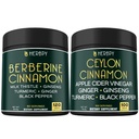 Bundle 7in1 Berberine HCl 97% Ergänzungen & 6in1 Premium Ceylon Cinnamon Ergänzungen