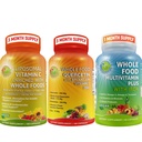 Vollständige tägliche Vitamine - Quercetin mit Bromelain Supplement Bundle Up mit Multivitamin Plus für Männer und Frauen mit Eisen- und Liposomale Vitamin C Liquid Gel - für Immun-, Respirator-, Verdauungsunterstützung