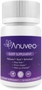 Natürliche Schlafhilfe | Non-Habit Forming | Kräuter Schlaf Ergänzung für besseren Schlaf mit Valerian, Melatonin, Magnesium und Ashwagandha | Schlaftabletten für Erwachsene (28 Vegan Kapseln)