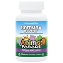 Natures Plus Animal Parade Immune Booster - Tropical Berry Flavor - 90 Animal-Shaped Kaubare Tabletten - Bietet Immunsystem Unterstützung - Glutenfrei, Vegan - 45 Servierungen