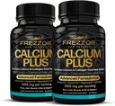 FREZZOR Calcium Plus mit UAF1000+ Super Antioxidant für Knochen Gesundheit & Knochendichte, Unterstützt gesunde Körpergewicht, Optimale Ratio von essentiellen Knochenbau Mineralien, NZ Made, 180 caps, 2 Month Supply