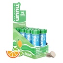 Vitamines Nuun Comprimés électrolytiques avec vitamine D, C, E, A et B6, acide folique, magnésium et 4 autres électrolytes essentiels, sans gluten et végétalien, chaux de Tangerine, 8 paquets (96 portions Total)