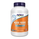 MAINTENANT compléments alimentaires, Neptune Krill, double résistance 1000 mg, Phospholipide-Bound Oméga-3, 120 Softgels