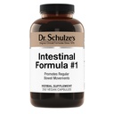 Dr. Schulze's Darmformel #1 - Bowel Movement Supplement for Colon Health Support - Bloating & Constipation Aid - Darmreiniger - All-Natural - Pflanzenbasiert - Vegan - 250 Count