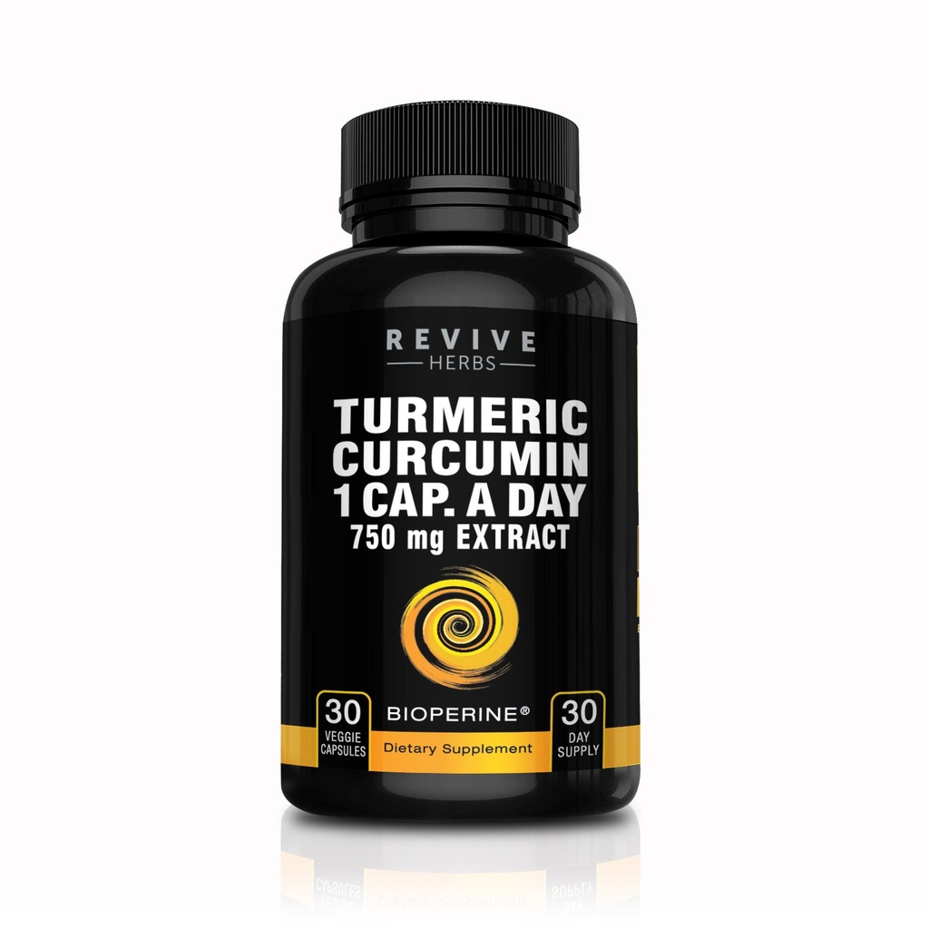 Reine Kurkuma mit Bioperine. Super Strength. Eine Kapsel A Day. Veggie Turmeric Capsules mit schwarzem Pfeffer. Premium Joint Support mit 95% Standard Curcuminoids.