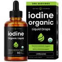 Bio-Iodine-Flüssigtropfen - 250 mcg Iodine-Ergänzung für Damen und Herren - Kalium-Iodide-Lösung 250 mcg - 590 Servierungen - Schilddrüse, Hormone & Stoffwechselunterstützung - Non-GMO, Vegan NPN 80119762