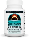 Source Naturals Glucosamine Chondroitin Complex with MSM, Promotes Healthy Joints and Connective Tissues* - 30 Tablets