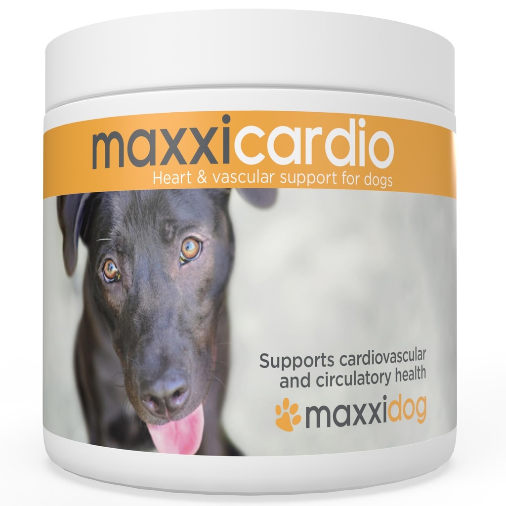 maxxipaws maxxicardio Herz- und Herz-Kreislauf-Pulver-Ergänzung für Hunde, 3.2oz