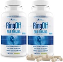 Ring Off (120 Caps) – Tinnitus Relief für Ringen Ohren, Klarer Tinnitus Quieting Ohrring Relief & Restoring Inner Peace, Ginkgo Biloba, Zink Picolinate &amp; More – Effektive Hörgeräte