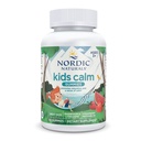 Nordic Naturals Kids Calm Gummis - Erdbeere Wassermelone - 60 Gummis - Magnesium L-Theanine Supplement - Beruhigung für Kinder - Entspannungsunterstützung - Bis zu 60 Servietten