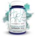 Nootropics Depot Boron Glycinate Kapseln | 50mg | liefern 6mg Elemental Boron | Testosteron, Entzündung, Immune, & kognitive Unterstützung | 120 Count
