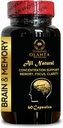 Gehirn-Memory-Ergänzungen - Gedächtnis- und Clarity-Boost-Konzentration, Gedächtnis-Ergänzung für Gehirn Senioren, Fokus-Ergänzung, Neuro-Enhancement - 1 Flasche 60 Kapseln