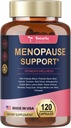 Menopause Ergänzungen für Frauen, Multibenefit & Complete Black Cohosh Menopause Probiotika für Frauen, natürliche Inhaltsstoffe, Roter Klee, DIM und mehr