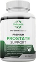 Supplément Prostate Naturel pour Homme, 60 Capsules - Mélange Nutritif d'Ail, Punicalagines, Tribulus Terrestris & Sélénium