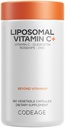 Codeage Liposomal Vitamin C 1500mg mit Zink, Elderberry, Citrus Bioflavonoids Grapefruit, Zitronen, Orangenpulver, Quercetin & Rose HIPS Obst – Vegan Ergänzung - Non-GMO, Vegan Pillen, 180 Kapseln