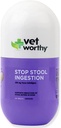 Vet Worthy Stop Hocker Ingestion -Coprophagia - Hunde-Ergänzung zum Verhindern Hocker Essen - Hunde-Ergänzung mit Yucca Schidigera, Petersilie Blatt, Kamille, Thiamin - Leber Geschmack, 120 Chewable Tablets