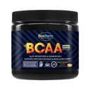 Biochem BCAA Pulver Peach Mango 5g – 30 Servierungen | Vegan, Glutenfrei, Keto, Instantized 2:1:1 BCAA Ergänzung zur Muskelgewinnung, Proteinsynthese & Hydration | Elektrolyt Aminosäurepulver