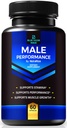 Blaue Vigor Max Pillen für Männer, All-Natur Formel für männliche Fitness und Stamina, Premium Kapseln für tägliche Ernährung, Leistung & Energie, offizielle Ergänzung für Mann Bewertungen (60 Kapseln)