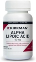 Kirkman - Alpha Lipoic Acid 50 mg - 90 Kapseln - Potent Antioxidant - Schützt vor schädlichen Radikalen - Allergiker