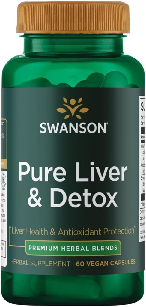 Swanson Ultra Pure Liver & Detox - 60 Vegan Kapseln