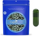 Capsuline Chlorophyll Farbe Größe 00 Leere Vegan Kapseln - 1000 Zähler - Leere Veggie Pill Kapseln - DIY Gemüse Kapsel Füllung - Leere Kapseln - Kosher Non-GMO Zertifiziert (Grün)