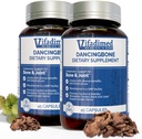Soutien articulaire à base de plantes pour les hommes et les femmes, Nerve sciatique, Circulation sanguine pour les jambes, le genou, le dos et la santé articulaire, le confort, la mobilité, 90 capsules
