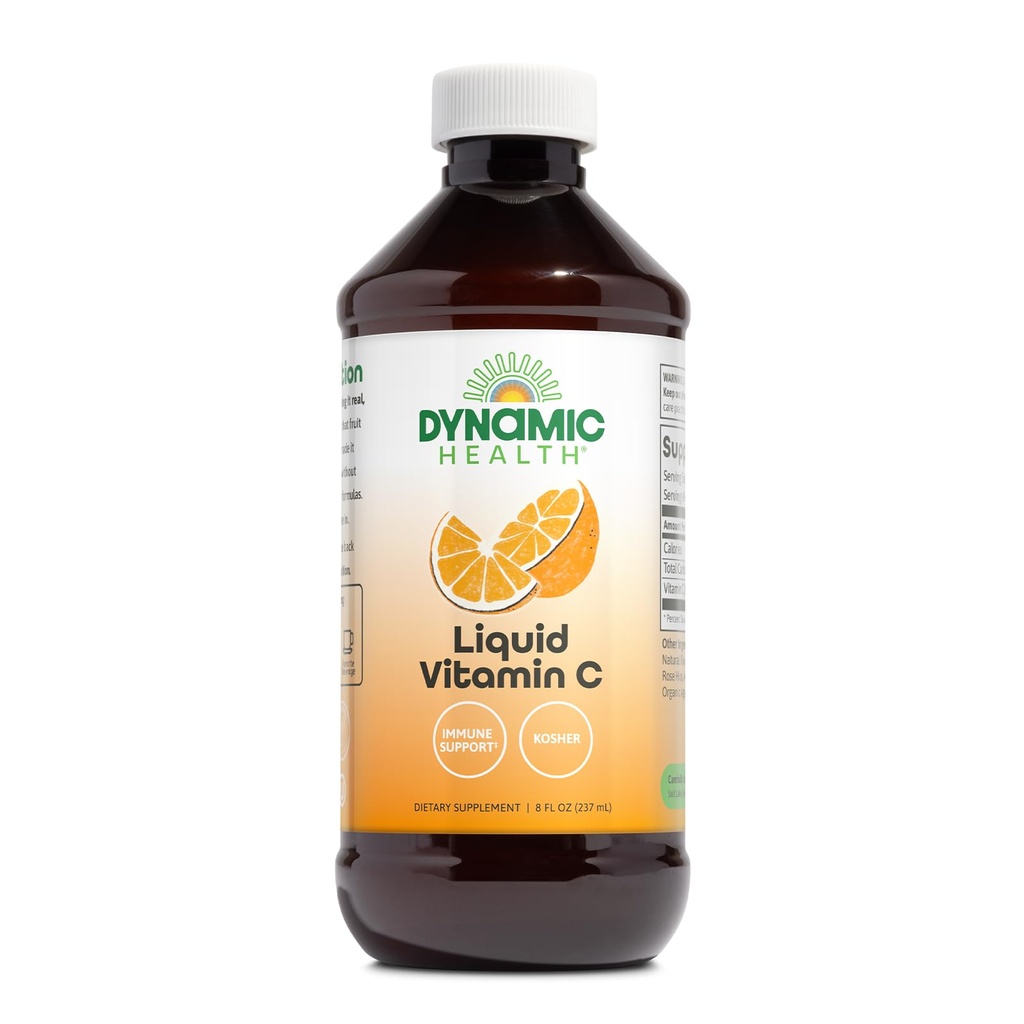 Dynamische Gesundheit flüssiges Vitamin C natürliches Citrus | 1000 Mg | 8 Unze